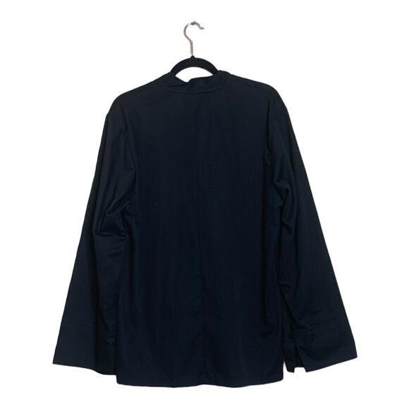Chef Works Unisex Chef Black Jacket Size M - Picture 2 of 9